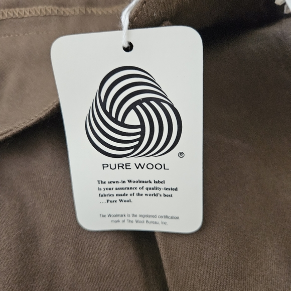 NWT Christian Dior Separates - Pencil Skirt - Wool - Brown - Vintage - Picture 10 of 11